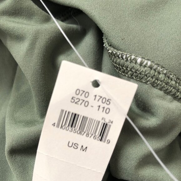 Aerie OFFLINE‎ By Aerie Tiered Athletic Skort Medium Olive Green & White NWT - Picture 4 of 8